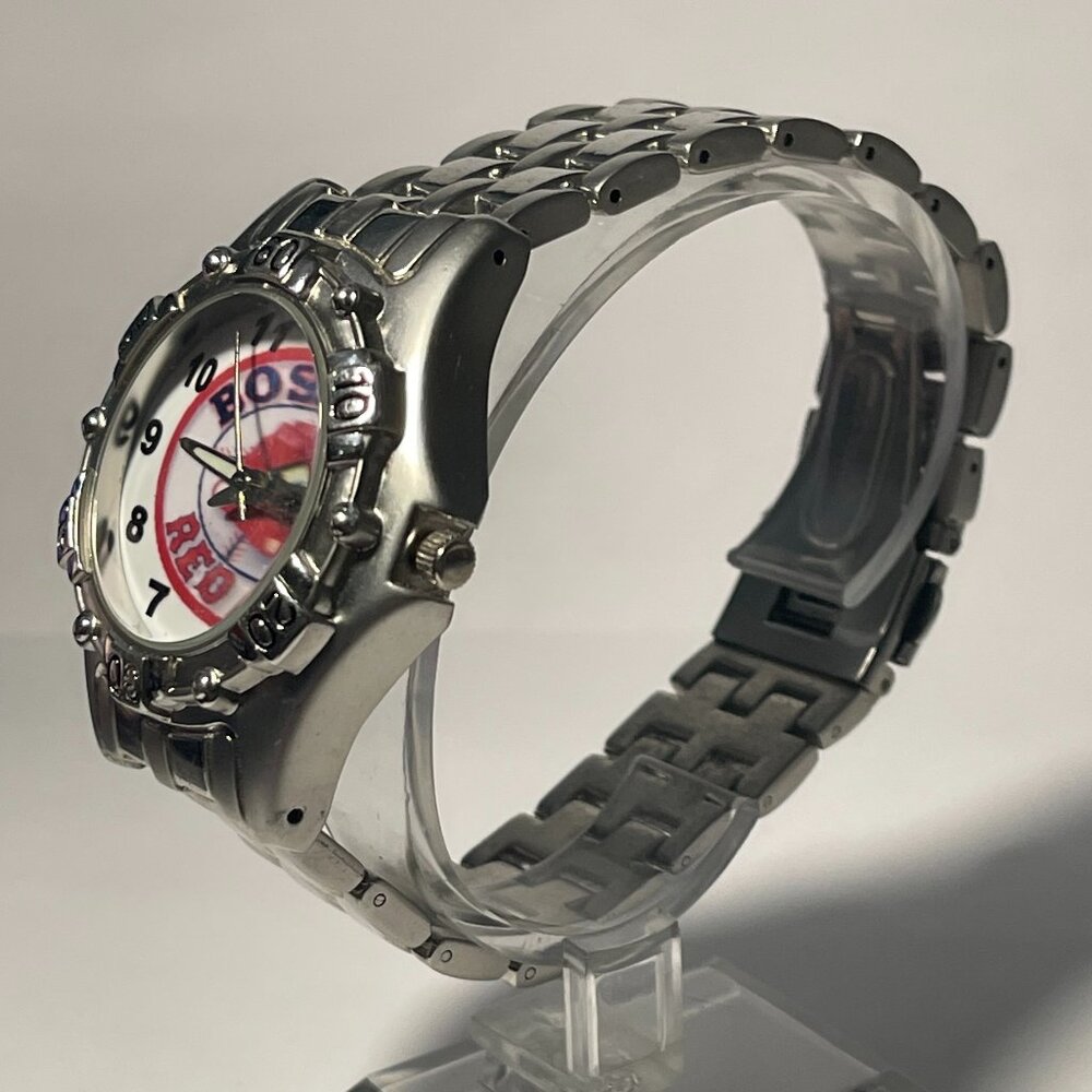 Boston Red Sox MLB Stainless-Steel Watch by Game Time !!!NEW!!! - Picture 3 of 6